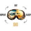 Eat Sleep Ski Repeat