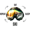 Eat Sleep Ski Repeat
