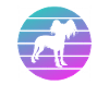 Retro Papillon Dog Lover