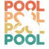 Billiards Pool Player Ball Retro