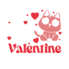 Mon chat est mon Valentin