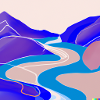 Abstrakte Landschaft