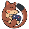 cute ermine,gamer,gaming gift,Sleep Game Repeat