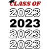 Graduating class 2023 red
