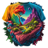 Psychedelic Shirt in Shirt