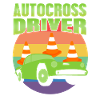 Autocross Driver Retro Autocross Designs