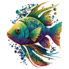Bunte Fische