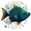 Fish with an open Mouth