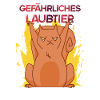 Gefährliches Laubtier Eichhörnchen