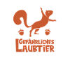 Gefährliches Laubtier Eichhörnchen