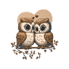 Owl Heart Valentine's Day