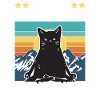 Yoga Meditation Cat