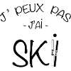 j'peux pas j'ai ski