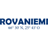 Rovaniemi - Finlande - Coordonnées - Longitude