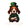 Lepre-Beagle Dog St. Patty