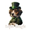 Lepre-Beagle Dog St. Patty