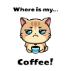 Coffee Cat Sweet Sweet Cat