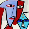 Cubisme Style Mozaik #07