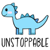 Imparable Dino Dinosaur Kids Cadeau