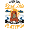 Schnabeltier Platypus