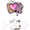 LOVE avec mes chats