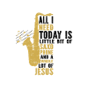 Saxophone Jesus Jazz Musician Saxophonist