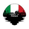 Padova Italia bandiera Skyline Silhouette viaggio