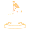 Chat de hockey sur gazon