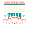 It is a Howell thing, the surname for the Fami