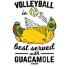 Avocado Guacamole Volleyball