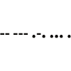Morse code