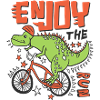 cute dinosaurenjoy the run