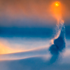 eclipse misty flow abstract tenderness