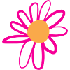 Pinke Blume