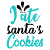 I ate santa cookies