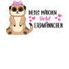 Erdmännchen Spruch Geschenk Damen Mädchen