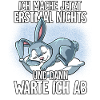 Langschläfer Hase Müde Schlaf