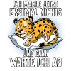 Langschläfer Leopard Müde Schlaf