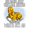Langschläfer Giraffe Müde Schlaf
