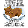 Langschläfer Bär Müde Schlaf