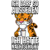 Ich Hatte Nachtschicht Kaffee Tiger