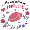 My Valentine is Football