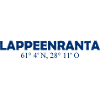 Lappeenranta - Finlande - Coordonnées - Longitude