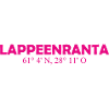 Lappeenranta - Finlande - Coordonnées - Longitude