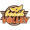 Beach Volley (emblem, lettering)