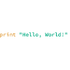 Hello World Python Programmiershirt