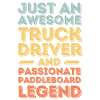 Truck Driver Paddleboard retro