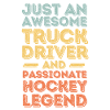 Truck driver Hockey retro