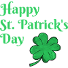 Bonne Saint-Patrick Irlande Vacances Trèfle