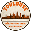Toulouse Skyline Badge